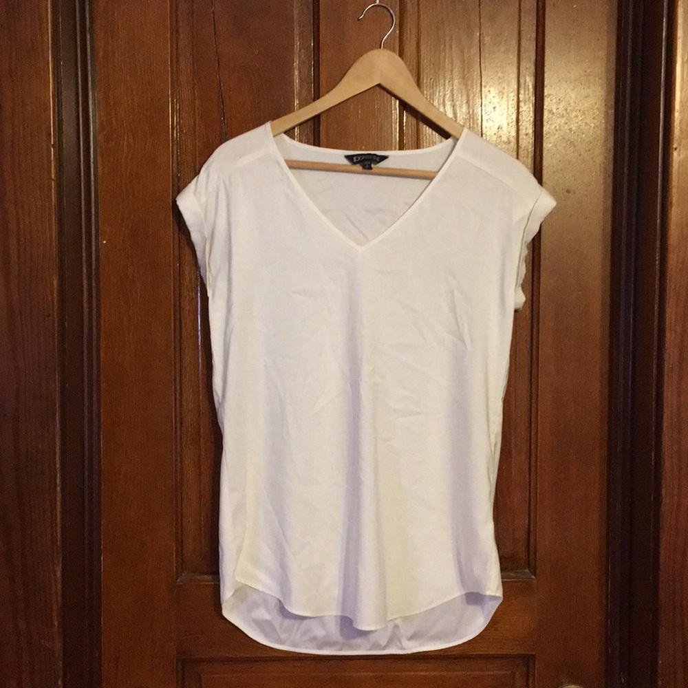 Express v-neck blouse.